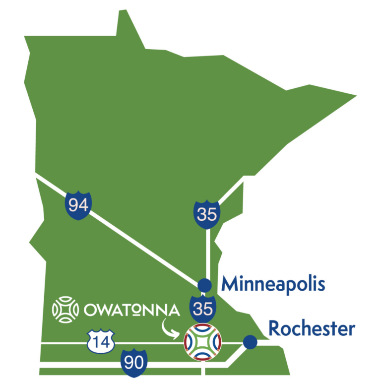 Owatonna’s Area Maps | Owatonna Area Chamber of Commerce & Tourism