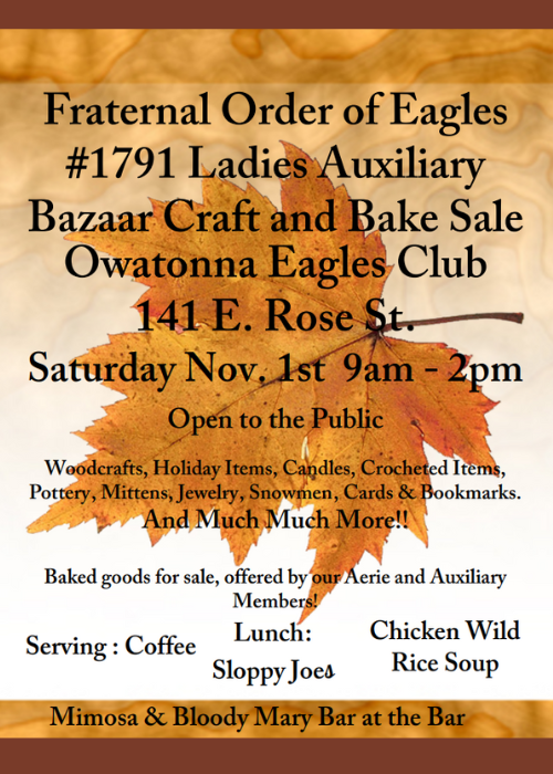 Owatonna Eagles Bazaar