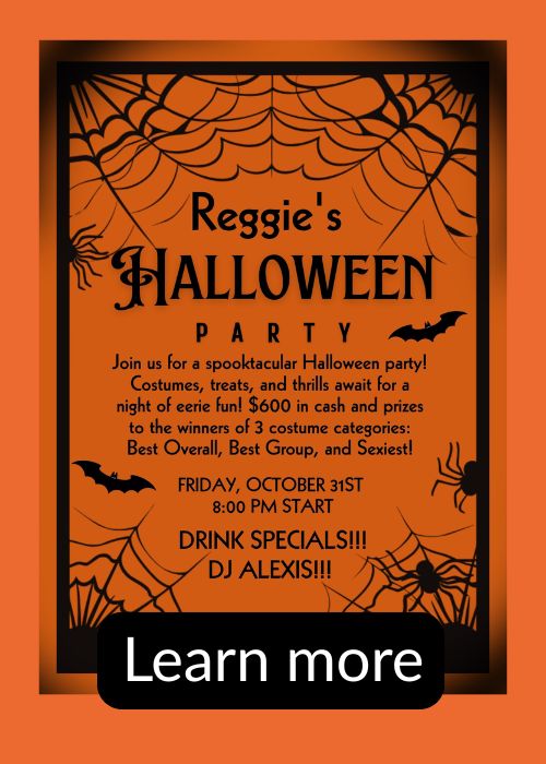 Reggies Halloween Party